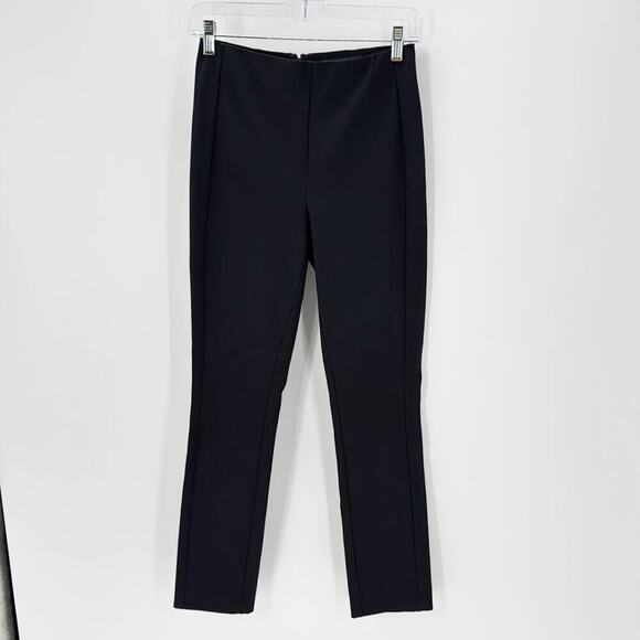 Rag & Bone Simone slim ankle pants  black minimalist office everyday artsy sz 2 - Picture 2 of 8